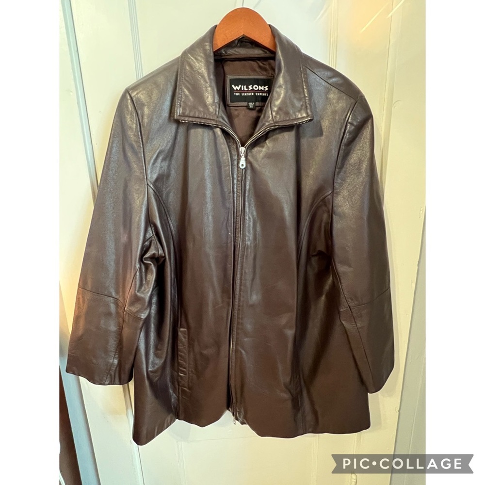Womens Wilson’s leather coat